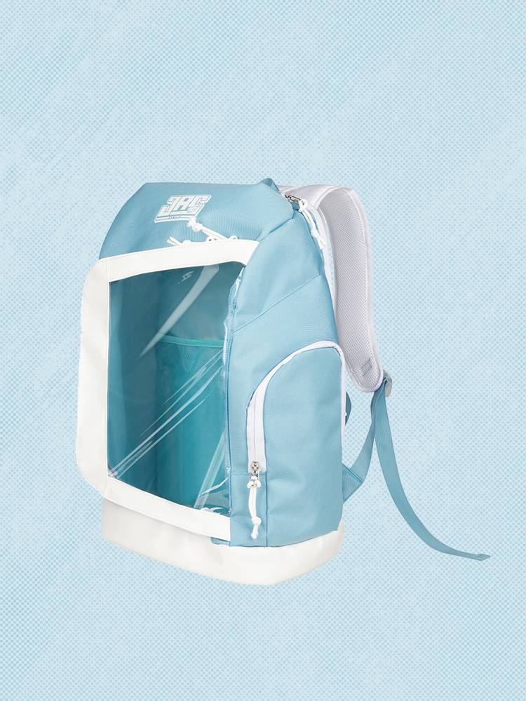 JRS large -capacity back basketball bag transparent PVC sports training multi -function portable bag