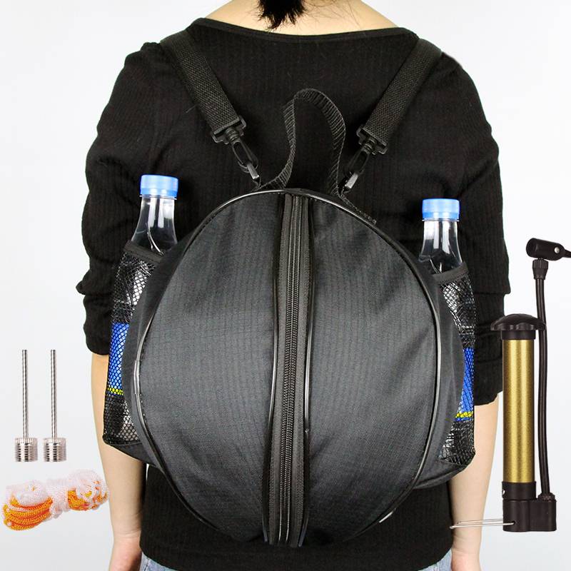 Black [Dual Shoulder] + Gas cylinder + air needle + web pocket