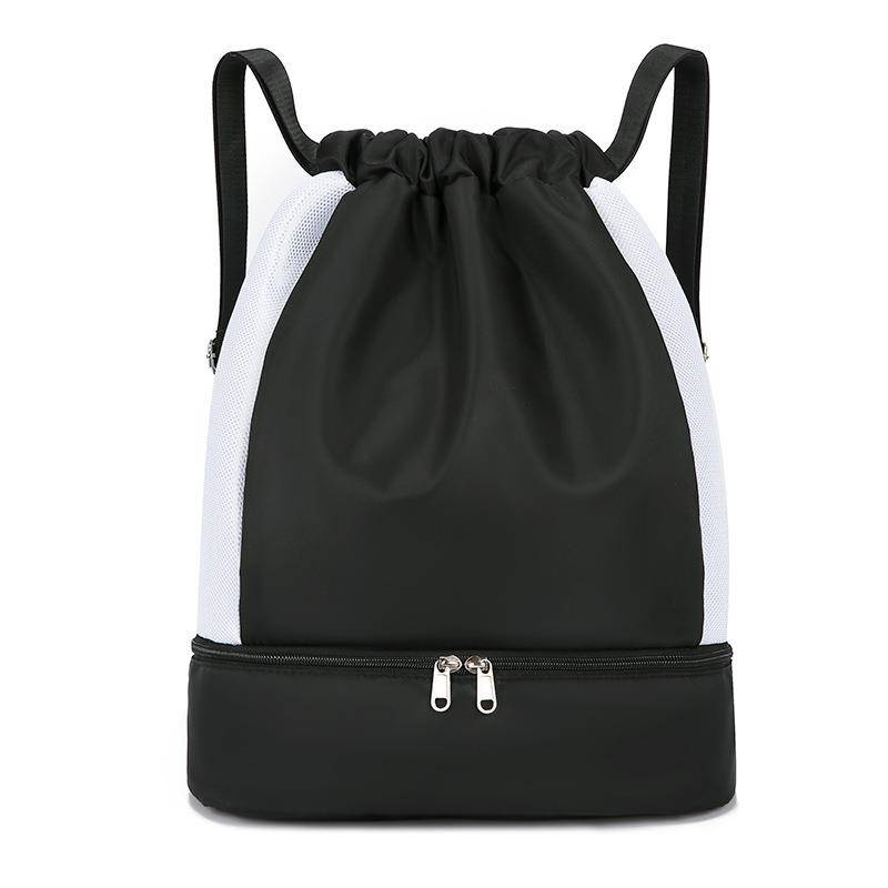 Swimming bag dry wet separation shoe and warehouse female men's two shoulders waterproof beach storage backpack travel portable drawing basketball bag