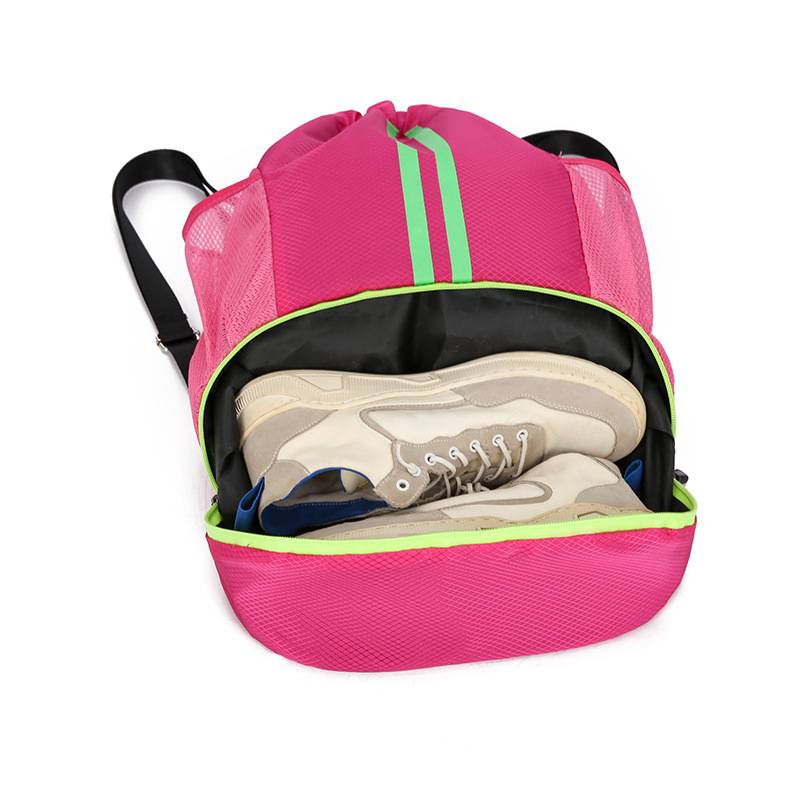 Badminton backpack Women's large -capacity basketball bag Shoes, wet wet wet, wet swimming bag outdoor sports fitness bag men