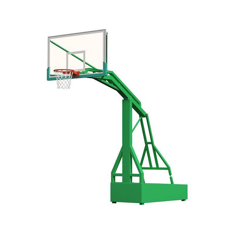 Outdoor adult basketball frame standards can mobile home outdoor training competition standard landing school basketball box
