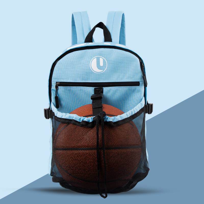 Children's basketball training equipment bag storage bag bag football volleyball network pocket backpack sports student back shoulder school bag