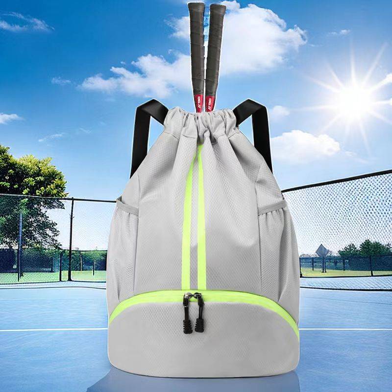 New badminton bag independent shoe warehouse bouquet of biphal palette, tennis bag sports bag dry wet separation storage bag