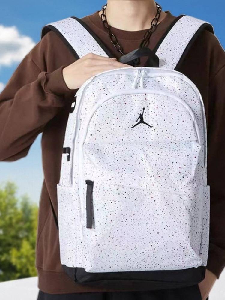 New schoolbags Large -capacity Piper Backpack Male Students Pack Computer Pack Sports American Basketball Bag Travel Fashion Book