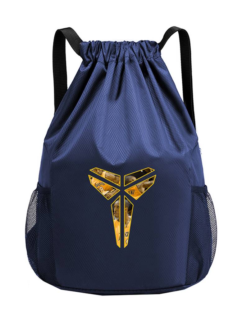 Customized basketball bag basketball bag training backpack football bag large -capacity drawing rope -to -shoulder sports fitness bag light