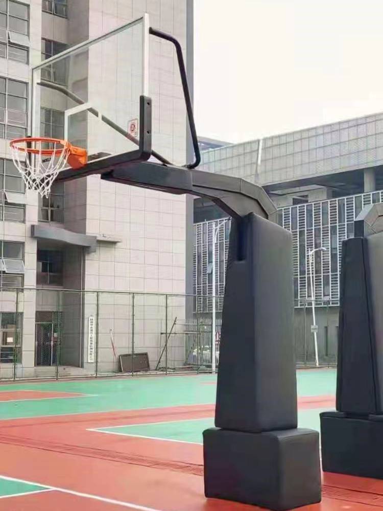 Basketball frame outdoor manual manual electric hydraulic lifting mobile basketball rack adult indoor standard competition basketball frame