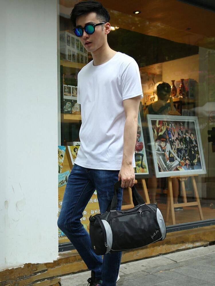 Travel bag women's luggage bag large -capacity sports bag men's swimming bag dry wet separation training pack customization customization