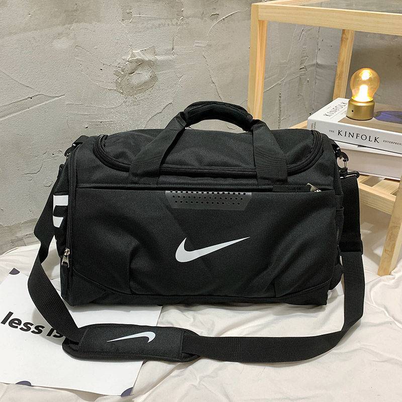 Nike Nike fitness bag dry wet separation basketball bag messenger bag travel bag men's and women's large -capacity swimming training bag