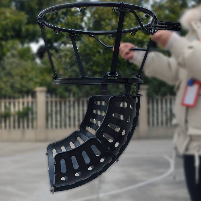 Professional shooting auxiliary equipment Black recovery player basketball pitching free pick -up equipment home training device standard basket
