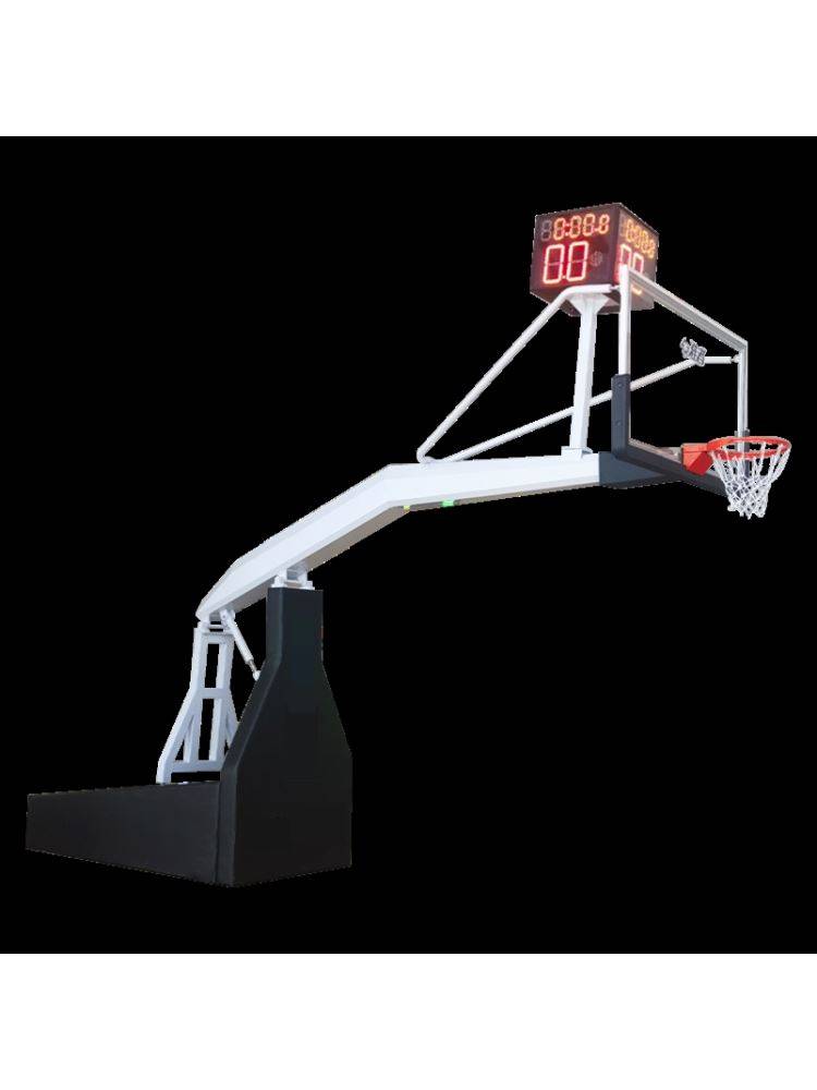 Competition professional adult standard venue basketball frame manual electric hydraulic lifting basketball stand outdoor mobile room
