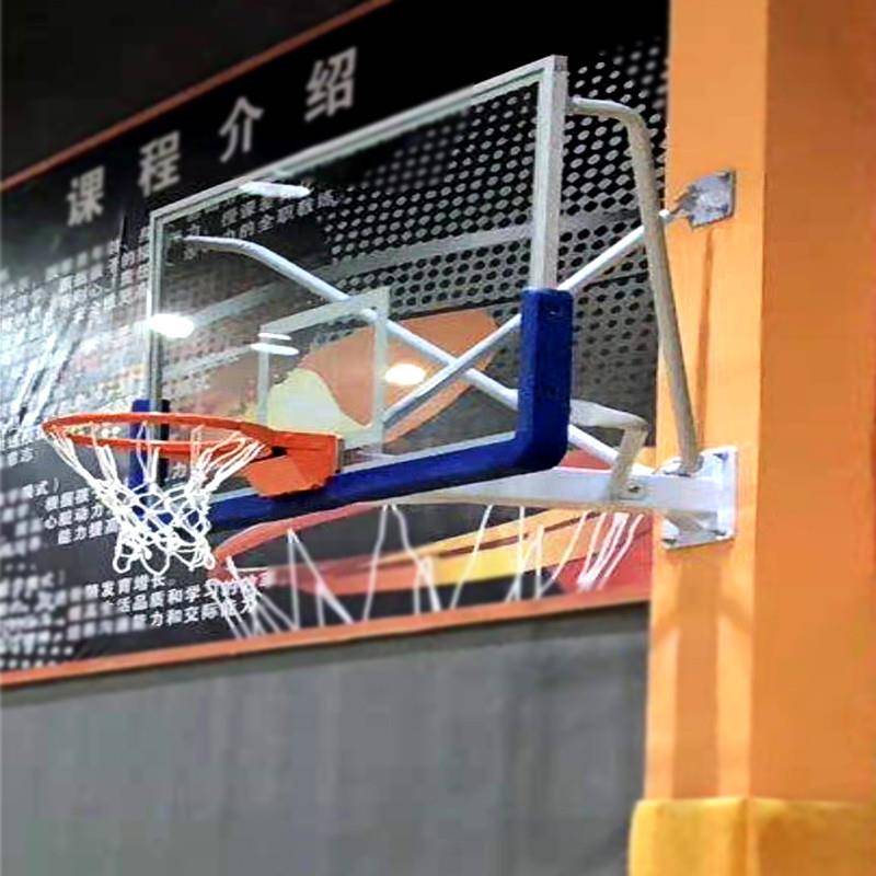 Wall -mounted short extension basketball rack