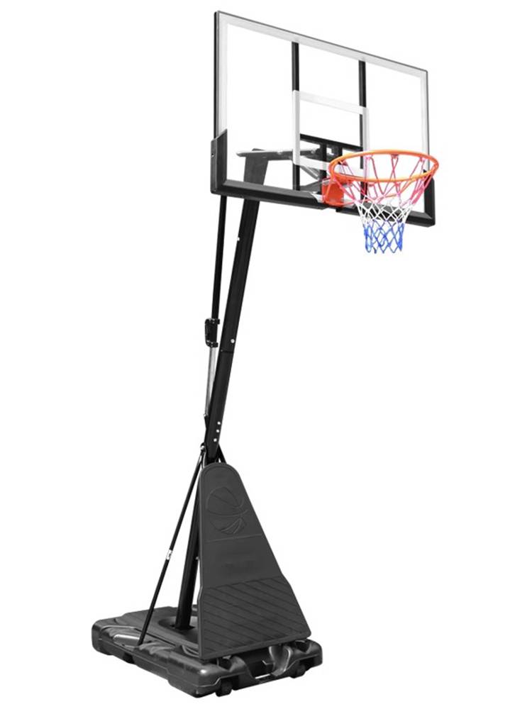 Adult basketball standard Outdoor standard youth training shooting frame household room can move lift blue ball rack