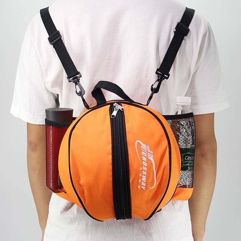 Basketball bag basketball bag backpack shoulder training bag cross -student volleyball children's football storage network bag