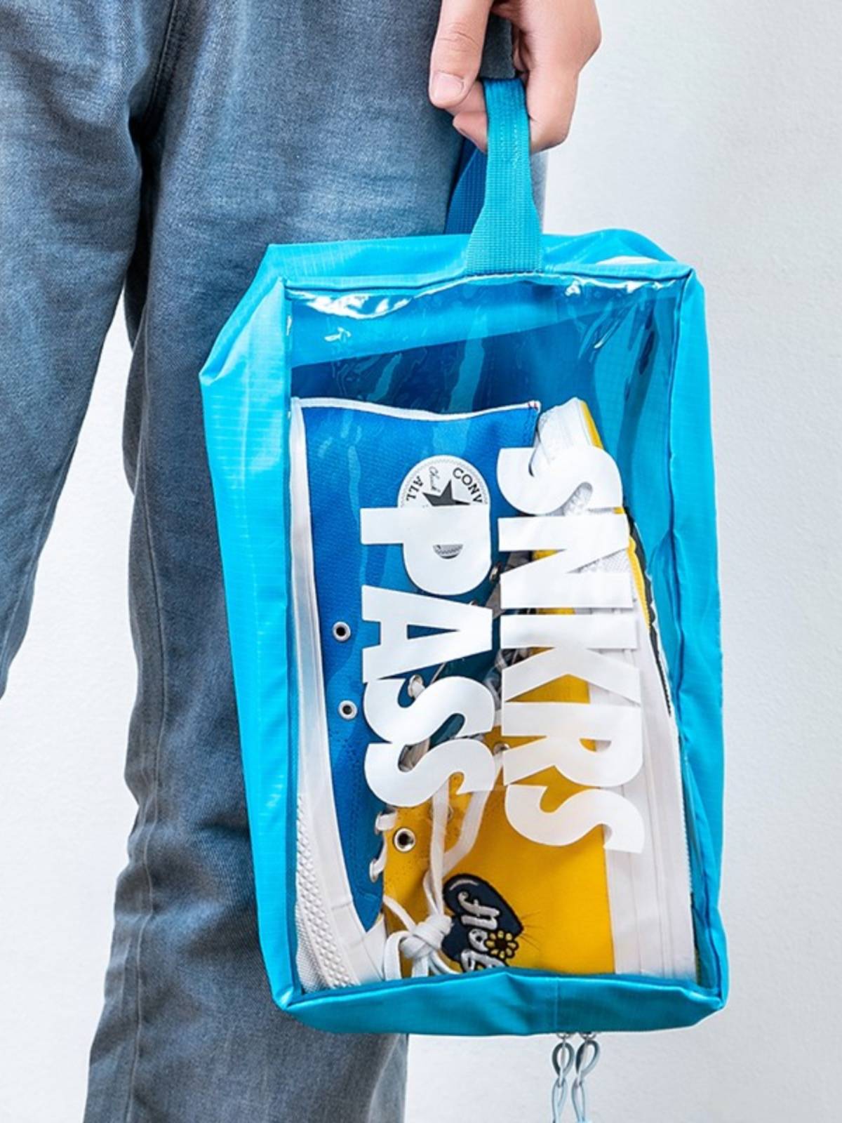 SNKRS sneakers storage bag hand football basketball shoes bag training sports fitness travel portable waterproof