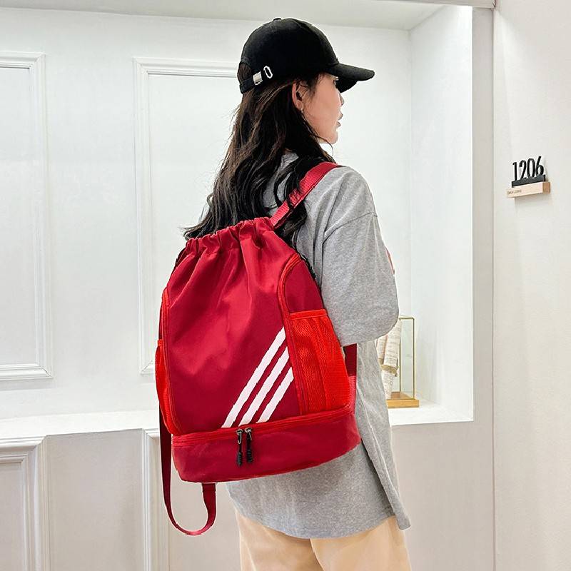 New basketball football training backpack custom logo badminton racket fitness shoe warehouse light waterproof beam port travel