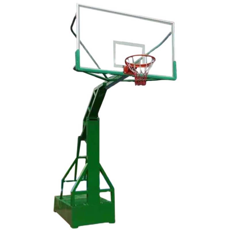 Basketball racks mobile adults with professional standard basketball school adult outdoor blue balls can be dunk