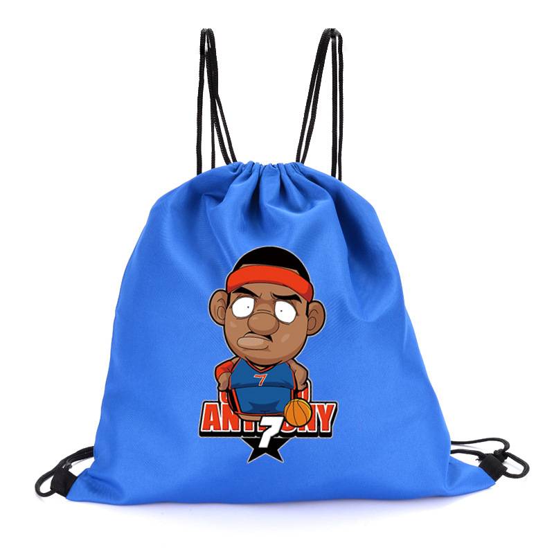 Blue pocket -- Anthony 7 with 1 basketball + 1 bottle of water