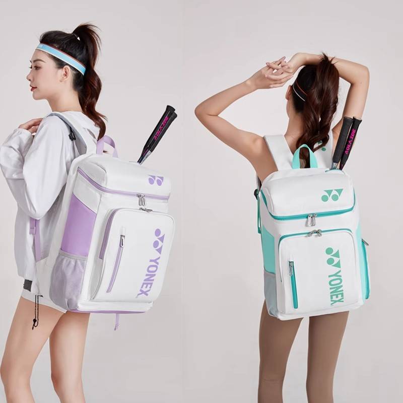 Korean Fashion badminton bag, double-shoulder bag, large man and woman, one-capable handheld tennis bag, training in waterproof sports bag