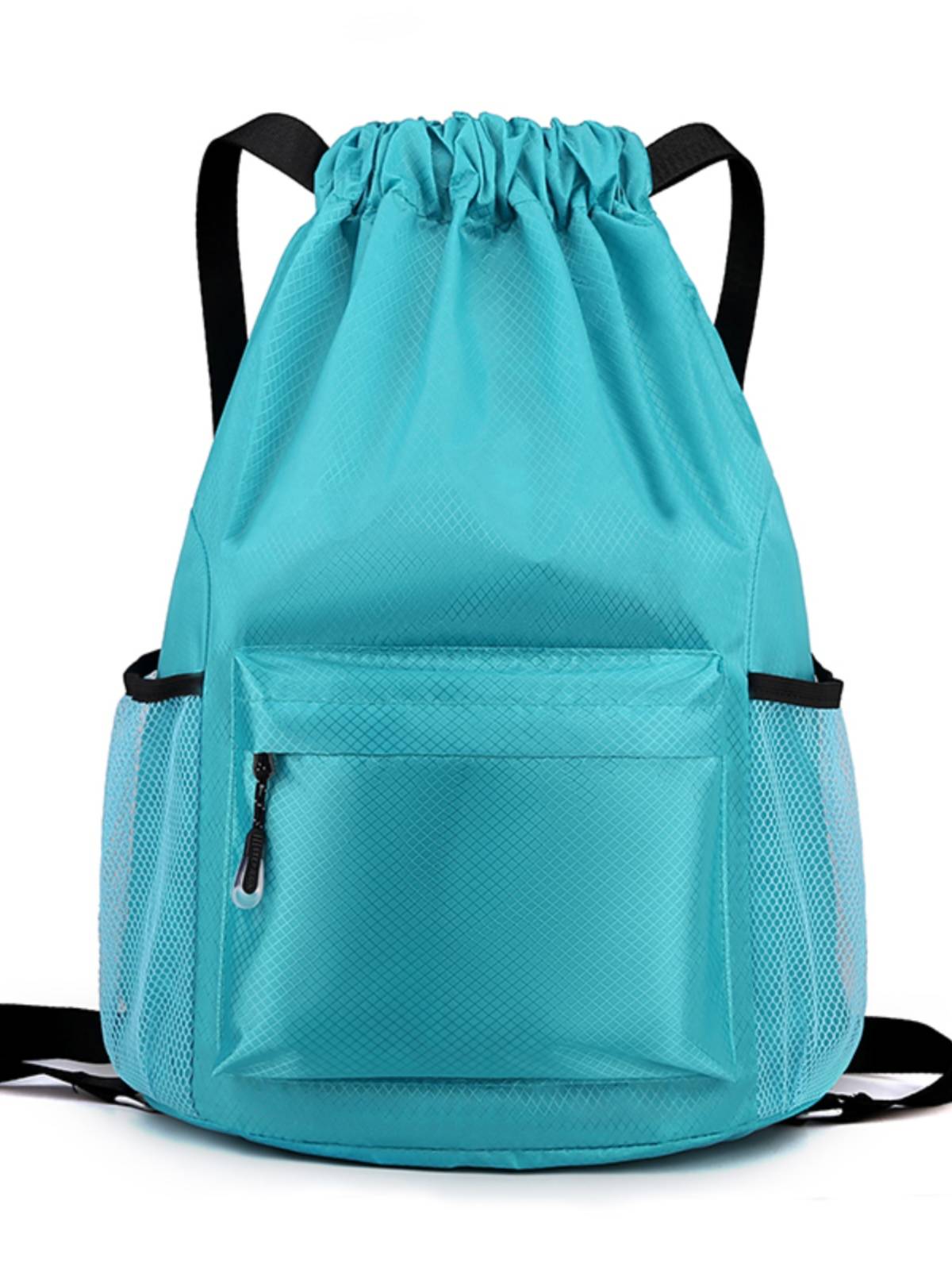 A light badminton bag, a sports bag, a two-shoulder-backed tennis bag, is customised with an Oxford rag