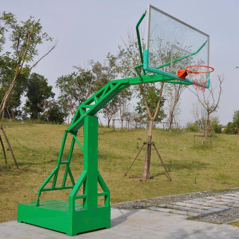 Basketball frame outdoor adult indoor mobile home competition youth imitation hydraulic flattelling box basket