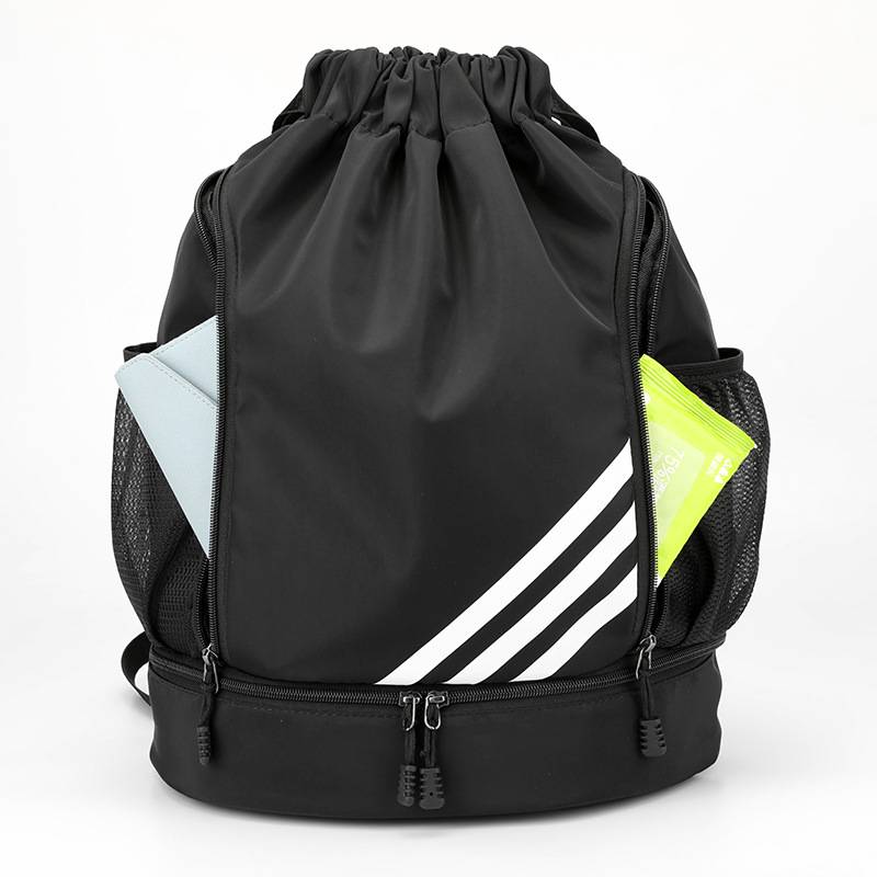 New basketball basketball bag beam pocket football bag training backpack drawstring drawing bare bag sports fitness bag