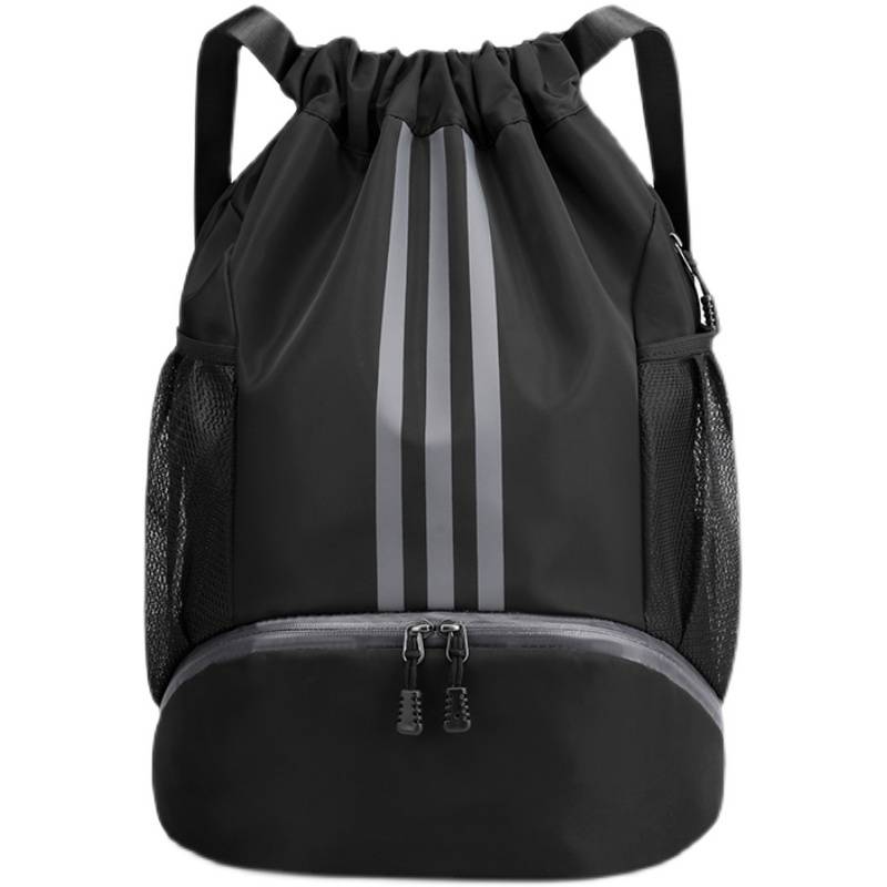Customized basketball bag basketball bag training backpack football packaging bag sports bundle pocket drawing rope shoulder bag men and women