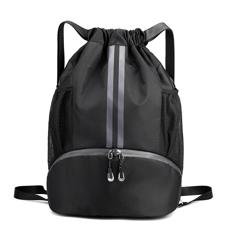 Basketball bag swimming bag dry wet separation female storage bag sports backpack training backpack training fitness bouquet pumping rope bare bag men