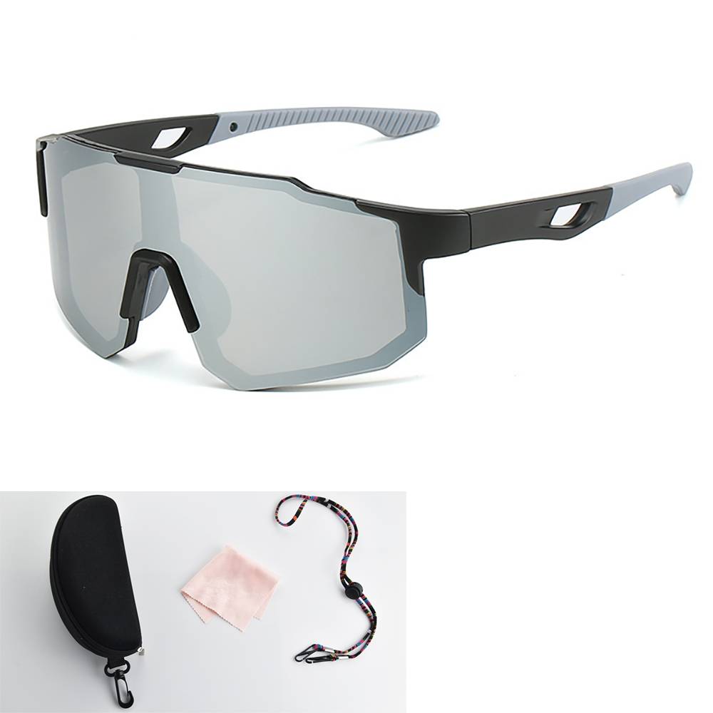 Black frame white mercury delivery box