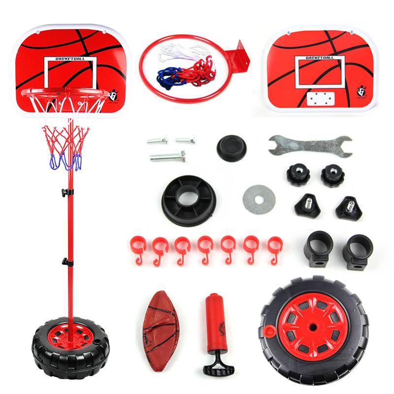 Can be lifted and surrendered basketball rack young children's indoor household can mobile outdoor basketball frames to shoot rack slaves