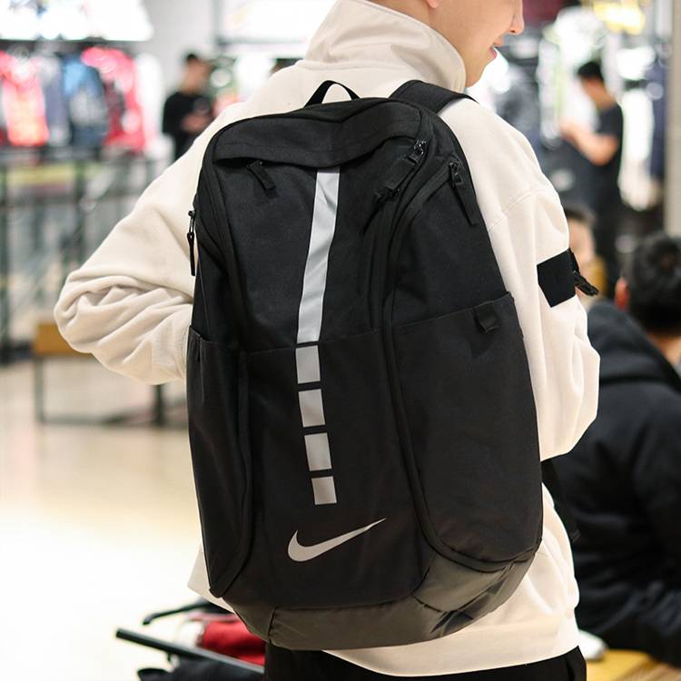 Nike Nike HOOPS Large -capacity Sports Basketball Student School Bag Computer Travel Backpack Male DA1922