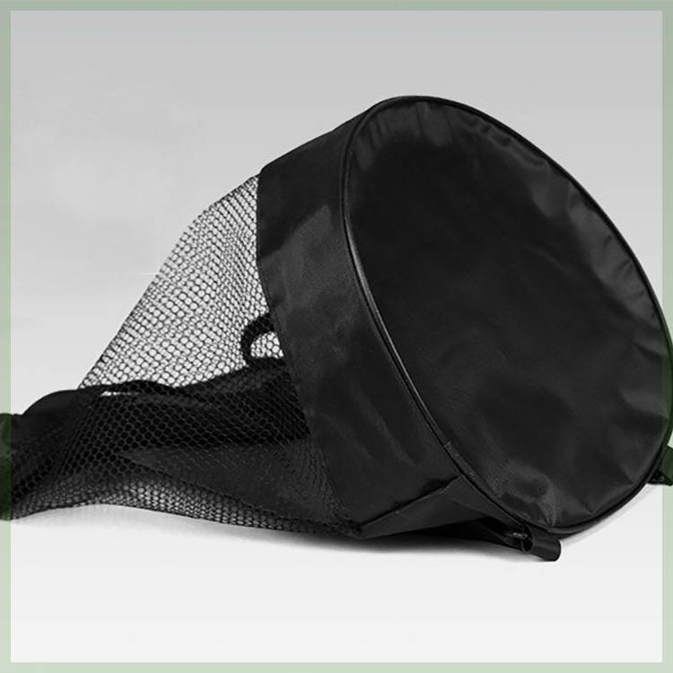 Manufacturer direct supply of basketball backpack Oxford cloth batch -shoulder bag basketball net pocket backpack volleyball football bag