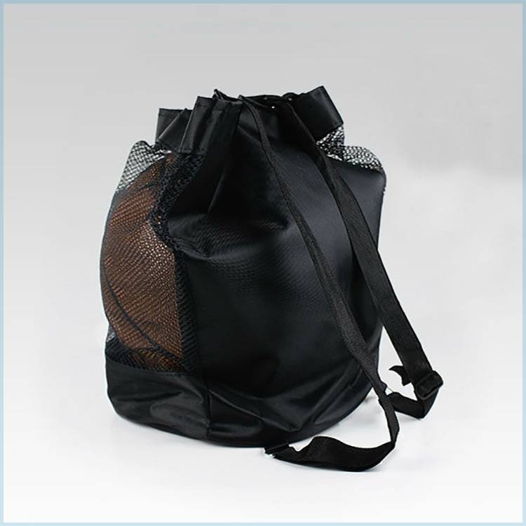 Manufacturer direct supply of basketball backpack Oxford cloth batch -shoulder bag basketball net pocket backpack volleyball football bag