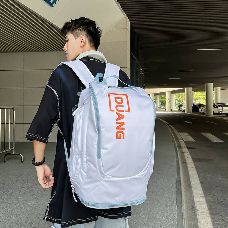 Large -capacity workers travel bag backpack women's sports fitness basketball equipment bag boys outdoor backpack training bag