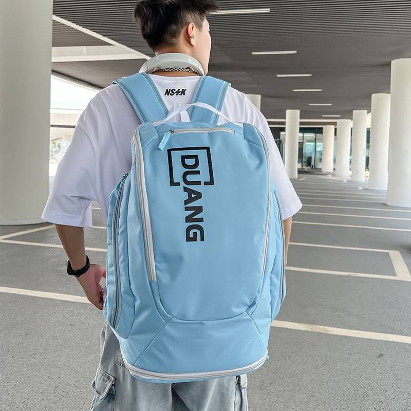 Large -capacity workers travel bag backpack women's sports fitness basketball equipment bag boys outdoor backpack training bag