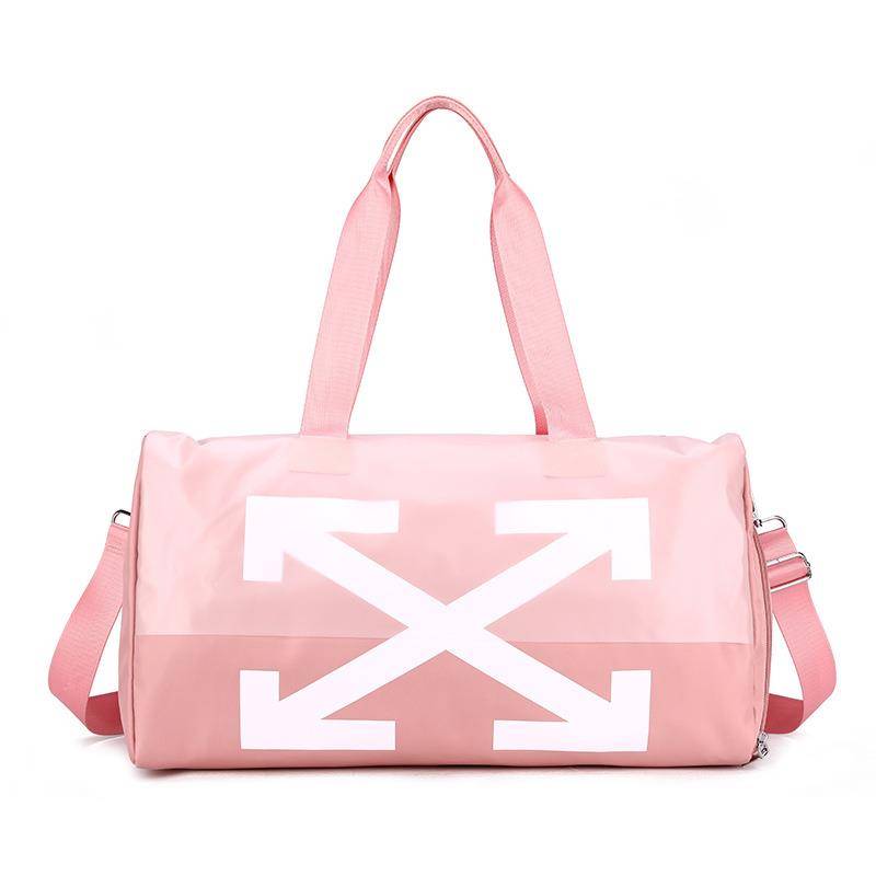 American basketball messenger bag large -capacity fitness bag dry wet separation men's travel bag basketball bag training backpack