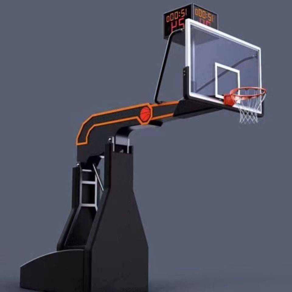 High -end new electric hydraulic basketball rack
