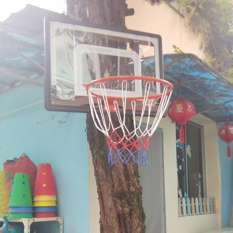 Children's lifting basketball rack outdoor binding pillar household shooting toy kindergarten mobile basketball frame investment standard L