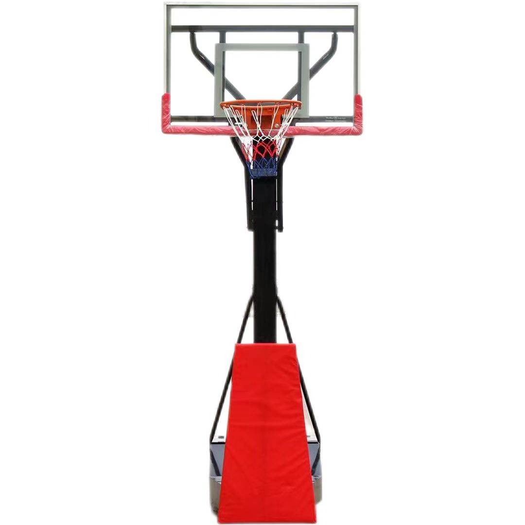 Basketball racks can be lifted and downgraded adult basketball hall training competitions.