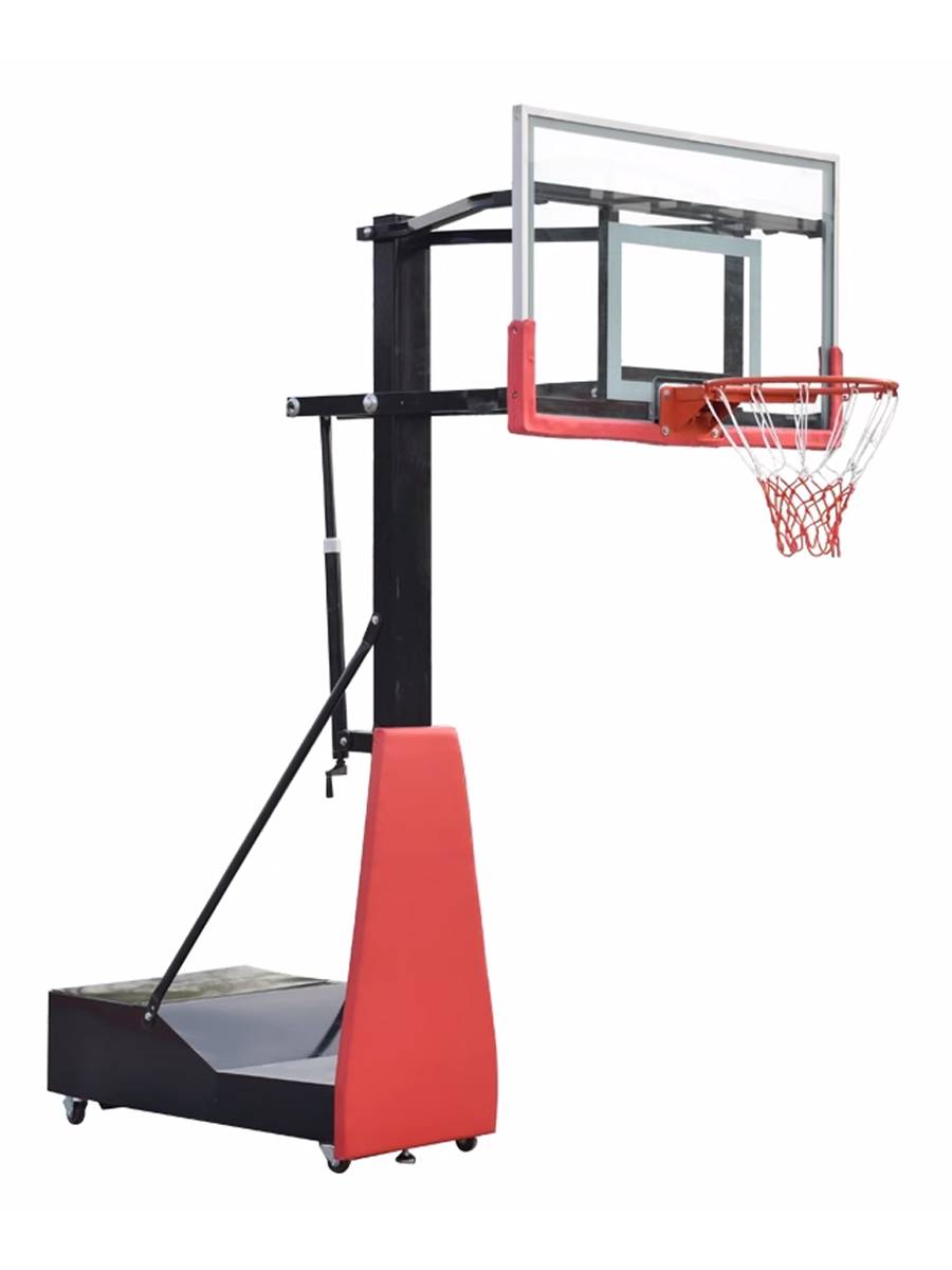 Basketball racks can move outdoor children adults indoor and outdoor young people standard professional American hydraulic lifting racks