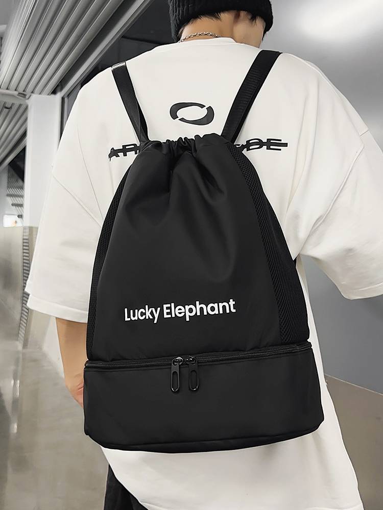 Backpack Women's Sports Training Pack Wild Wet separation Fitness Bags Men's Backpack College Student School Bag Swimming Bag