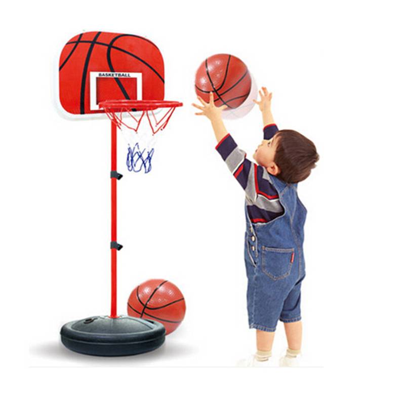 Children's basketball frame shooting rack elementary school students indoor basketball can move basketball shooting houses home ball toys