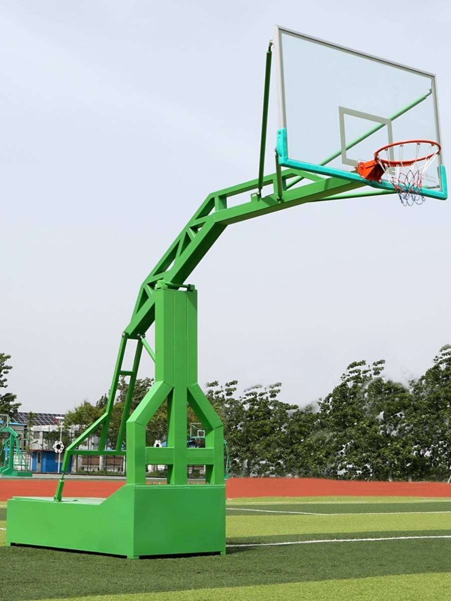 Guangxi Standard Basketball Rangers Outdoor Mobile basketball professional basketball rack adult basketball rack can be lifted and surrendered basketball rack