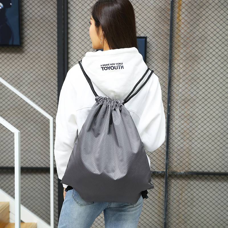 Basketball Basketball Basket Basketball Bottle Football Bag Training Pack Student Simple Pumping Backpack Pocket Pocket Storage Bag