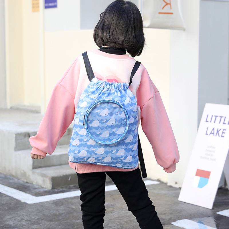 Large -capacity Men's Women's Travel Sports Backpack Folding Fitness Pack Training Backpack Bid Pocket Package Basket Basket Basket