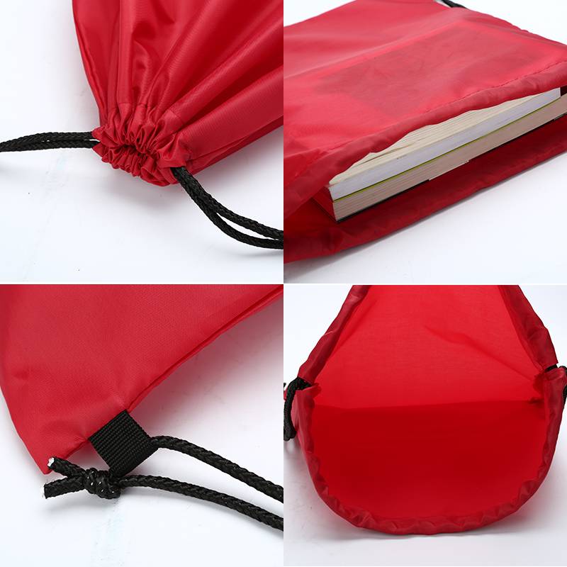 Beam -mouth bag Customized sports waterproof pairs of fitness bag men and women drawing backpacks can print logo training basketball bag