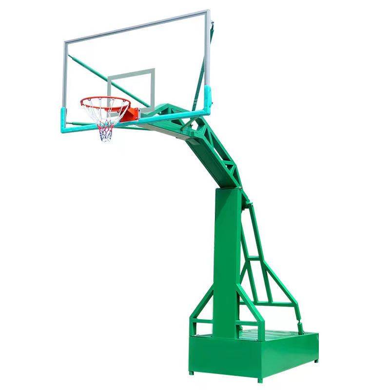 Thicked professional competition training outdoor rural square basketball box can mobile outdoor ducting playground basketball rack