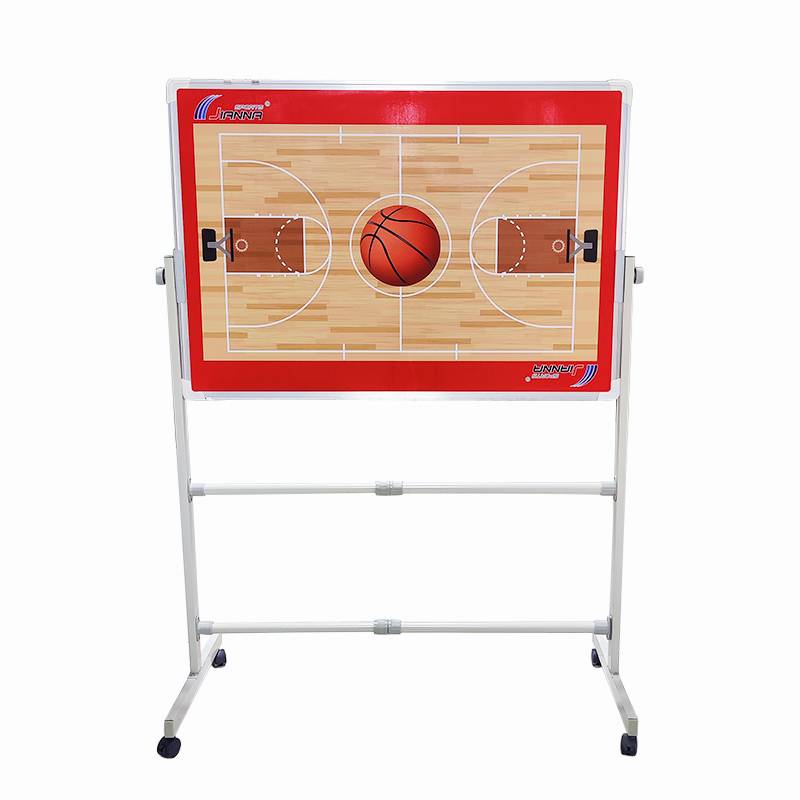 Red single -sided basketball tactical board