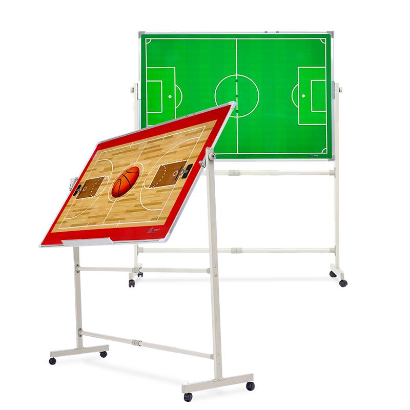 Red and green double -sided basketball football tactical board