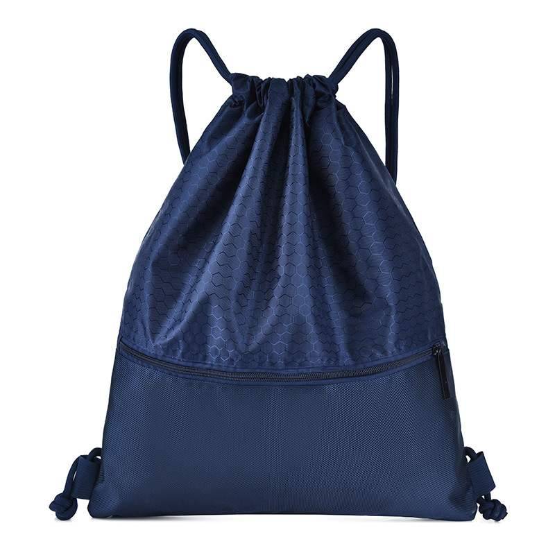 Outdoor sports backpack basketball football backpack printed logo large -capacity anti -splash waterproof Oxford cloth drawing bag