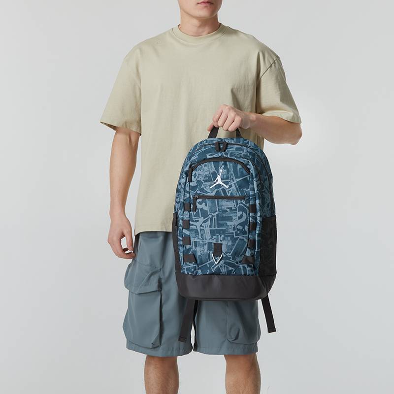 Nike Nike official men's and female bag Jordan basketball bag casual backpack backpack JD2423003ad